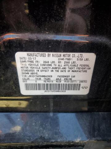 2017 INFINITI Q50 PREMIU - JN1EV7AR5HM840909