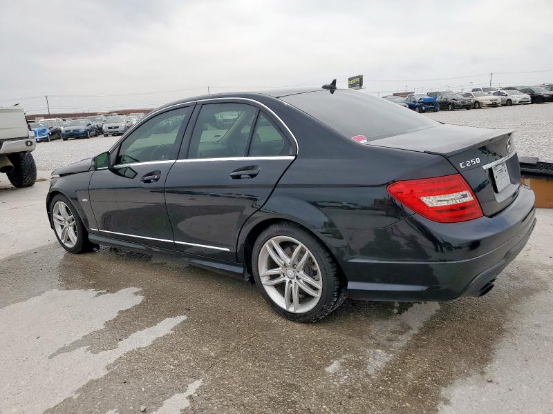 Vin: wddgf4hbxcr231858, lot: 53731275, mercedes-benz c-class 250 20122