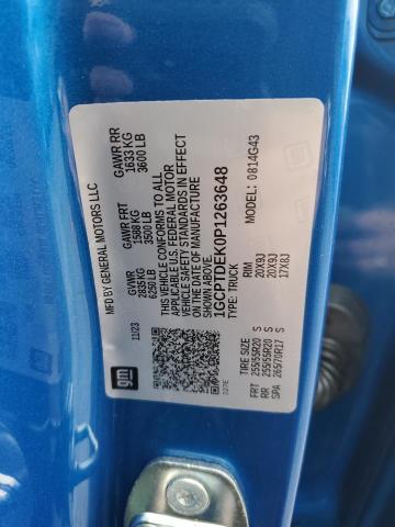 2023 CHEVROLET COLORADO Z - 1GCPTDEK0P1263648