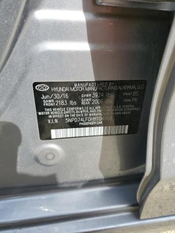 2017 HYUNDAI ELANTRA SE - 5NPD74LF0HH104068