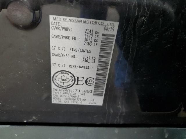 2020 NISSAN ROGUE S - 5N1AT2MV2LC715891