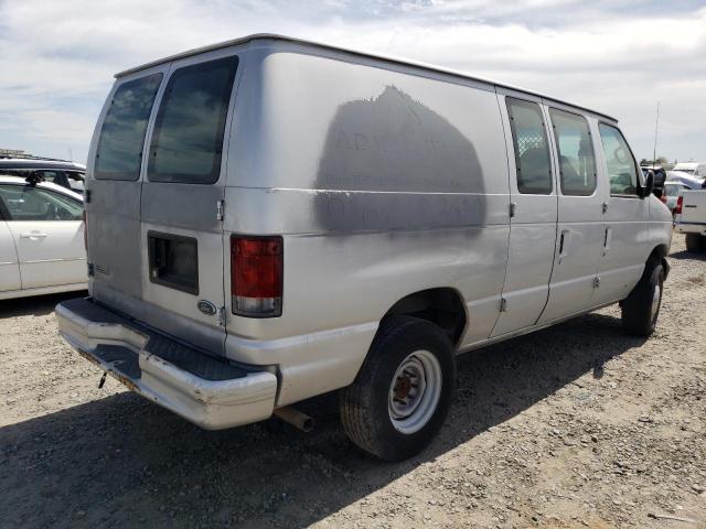 FORD ECONOLINE 2001 silver cargo va gas 1FTNE24201HA27491 photo #4