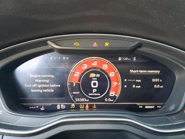 2018 AUDI S5 PRESTIG WAUC4DF57JA011078