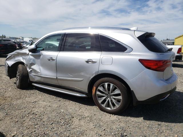 ACURA MDX TECHNO 2014 white  gas 5FRYD4H42EB040111 photo #3