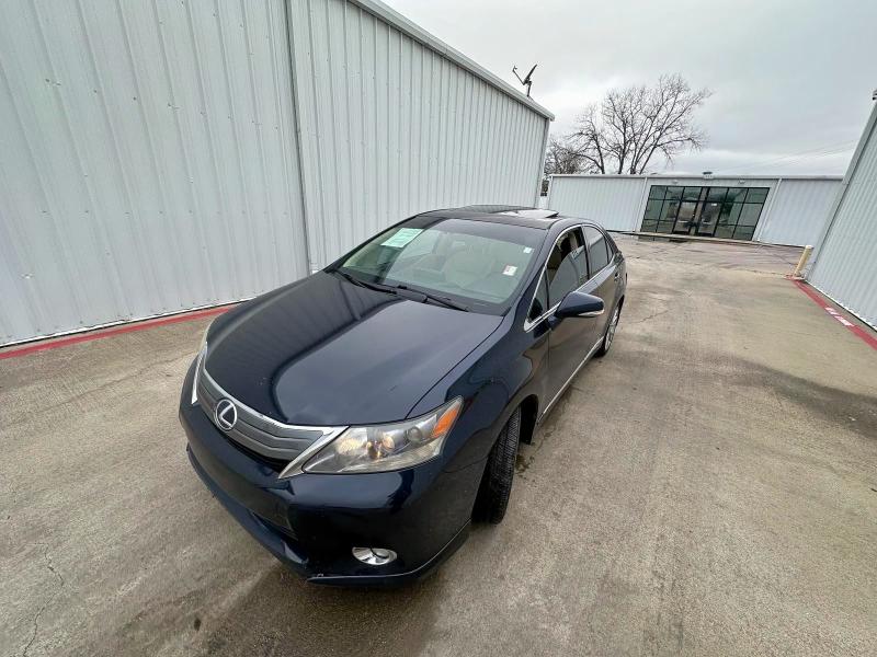 LEXUS HS 250H 2010 blue sedan 4d hybrid engine JTHBB1BAXA2008917 photo #3