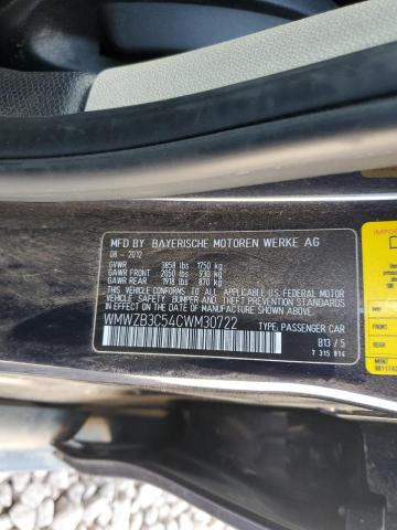2012 MINI COOPER COU - WMWZB3C54CWM30722