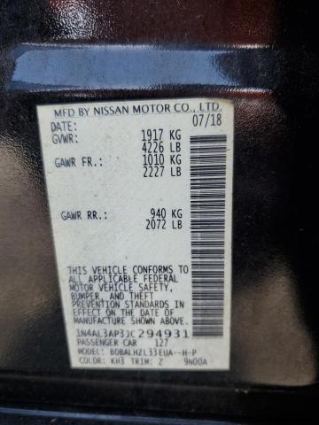 2018 NISSAN ALTIMA 2.5 - 1N4AL3AP3JC294931