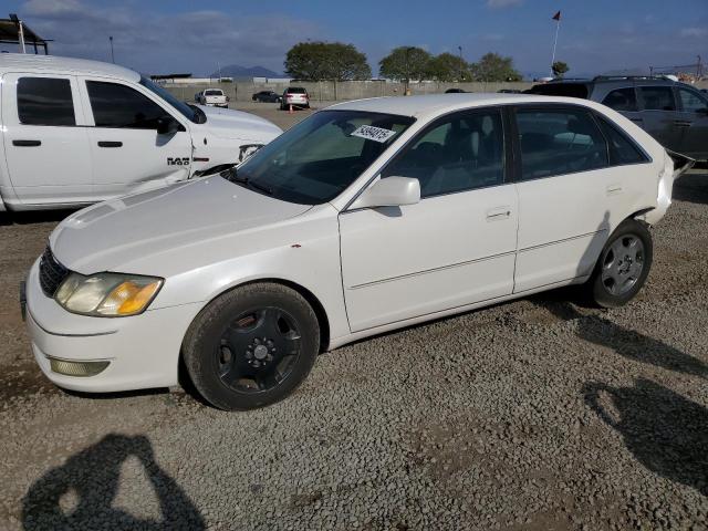 TOYOTA AVALON XL 2003 white  gas 4T1BF28B13U294719 photo #1