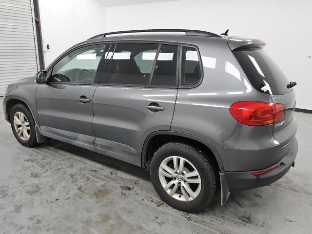 VOLKSWAGEN TIGUAN S 2016 gray  gas WVGBV7AX8GW006260 photo #3