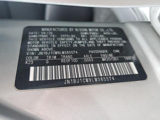 2020 NISSAN ROGUE SPOR - JN1BJ1CW9LW385574