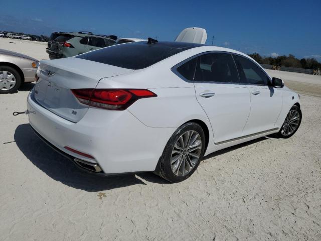 GENESIS G80 BASE 2017 white  gas KMHGN4JE6HU193658 photo #4