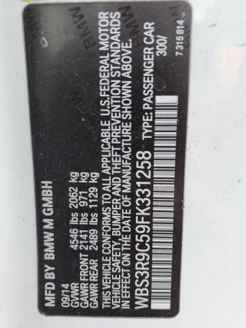 2015 BMW M4 - WBS3R9C59FK331258
