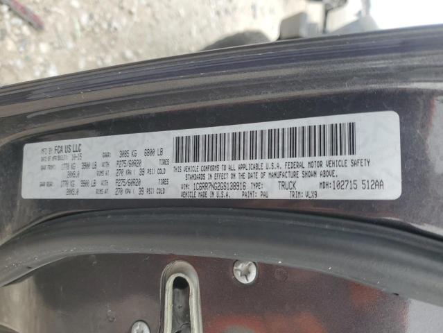 2016 RAM 1500 LARAM - 1C6RR7NG2GS138916