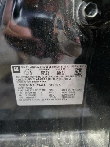 2015 GMC SIERRA C15 3GTP1VEC8FG365784