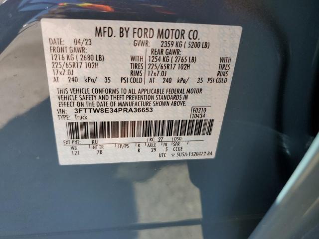 2023 FORD MAVERICK X - 3FTTW8E34PRA36653