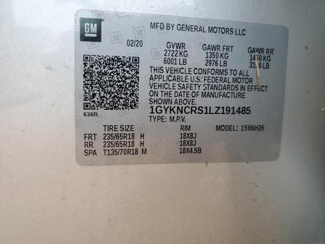 2020 CADILLAC XT5 PREMIU - 1GYKNCRS1LZ191485