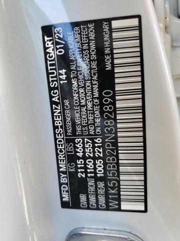 2023 MERCEDES-BENZ CLA AMG 35 W1K5J5BB2PN382890