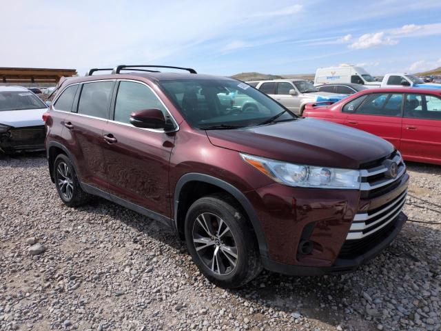Vin: 5tdbzrfh1ks957737, lot: 54058835, toyota highlander le 20194