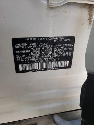 2021 SUBARU FORESTER JF2SKADC7MH400837