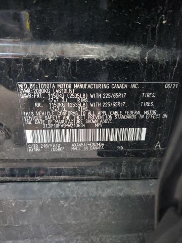2021 TOYOTA RAV4 XLE - 2T3P1RFV9MW210634