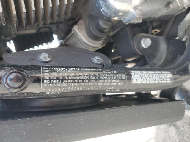 2009 SUZUKI VZ1500 JS1VY55A992100333