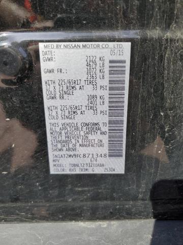 2015 NISSAN ROGUE S - 5N1AT2MV9FC871348