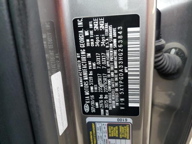 2017 KIA SORENTO LX - 5XYPGDA33HG263843