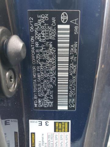 2013 TOYOTA SCION TC - JTKJF5C78D3050747