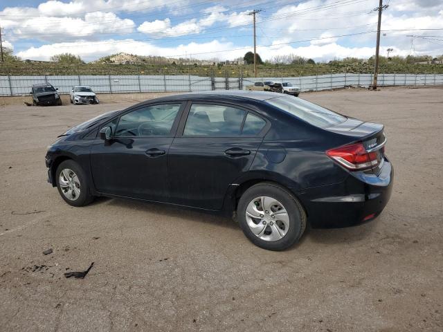 HONDA CIVIC LX 2015 black  gas 19XFB2F50FE090897 photo #3