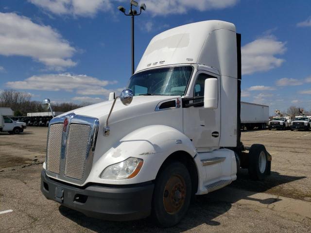 KENWORTH T680 2014 white tractor diesel 1XKYA48X0EJ402423 photo #3