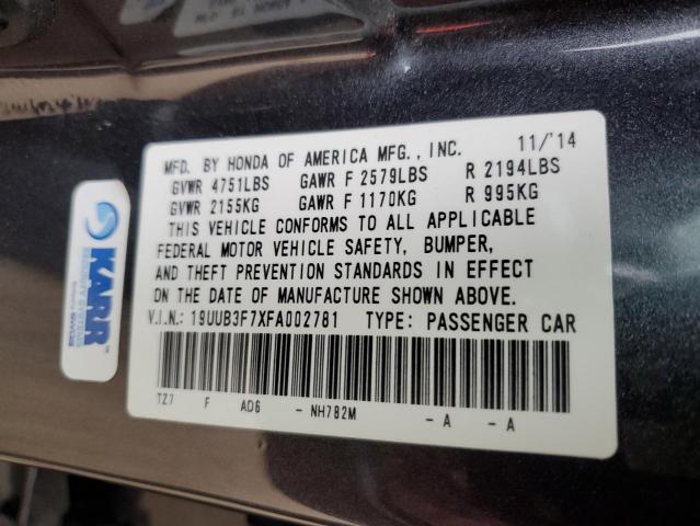 2015 ACURA TLX ADVANC 19UUB3F7XFA002781