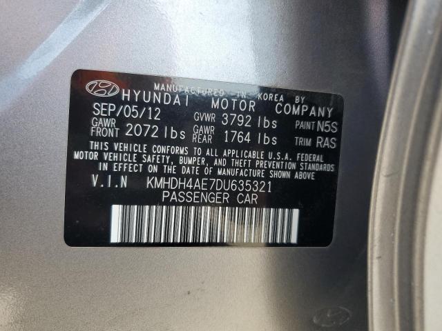 2013 HYUNDAI ELANTRA GL - KMHDH4AE7DU635321
