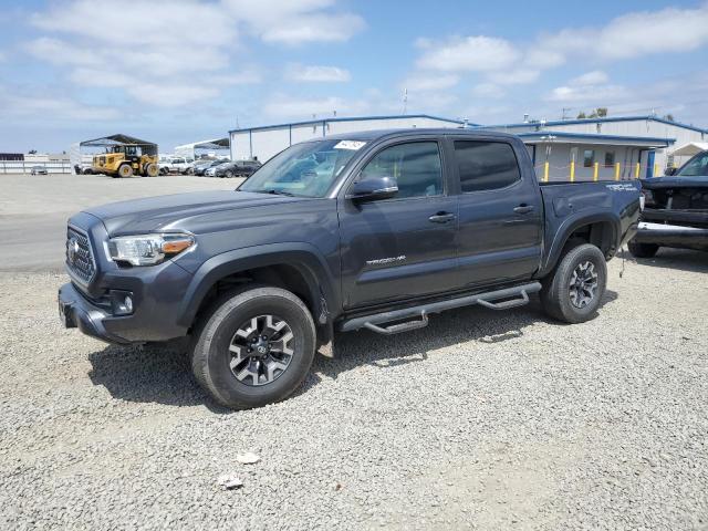 TOYOTA TACOMA DOU 2019 gray  gas 3TMAZ5CN6KM086252 photo #1