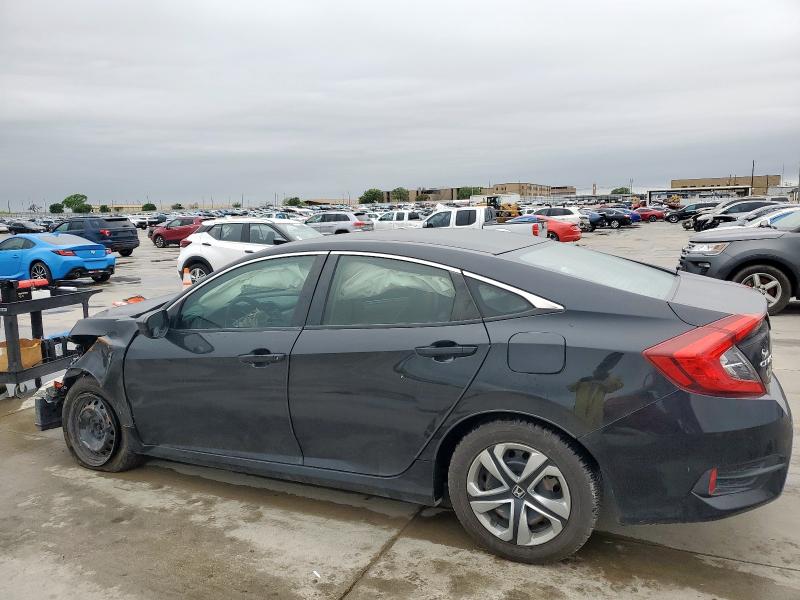 Vin: 19xfc2f55he007173, lot: 51897905, honda civic lx 20172