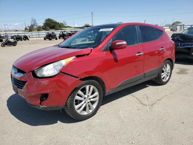 HYUNDAI TUCSON GLS 2010 red  gas KM8JU3AC1AU011923 photo #1