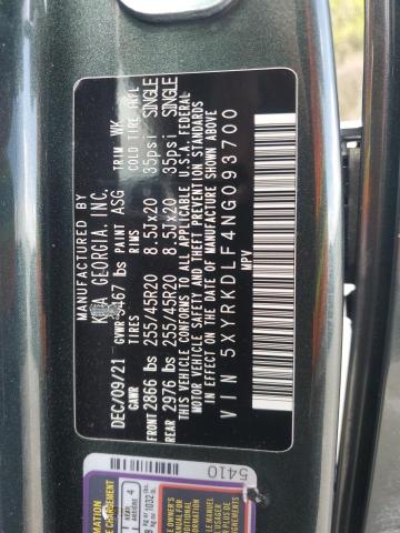 2022 KIA SORENTO SX - 5XYRKDLF4NG093700
