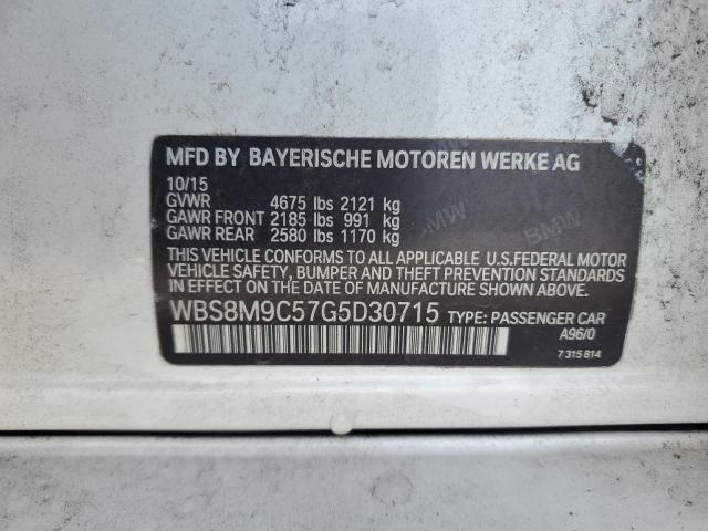 2016 BMW M3 WBS8M9C57G5D30715