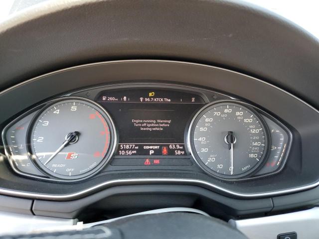 2019 AUDI S5 PREMIUM WAUA4CF51KA003450