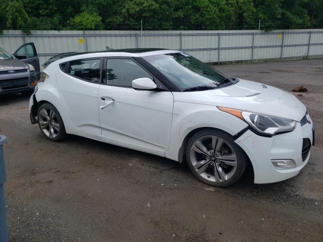 Vin: kmhtc6ad3du164555, lot: 54487605, hyundai veloster 20134