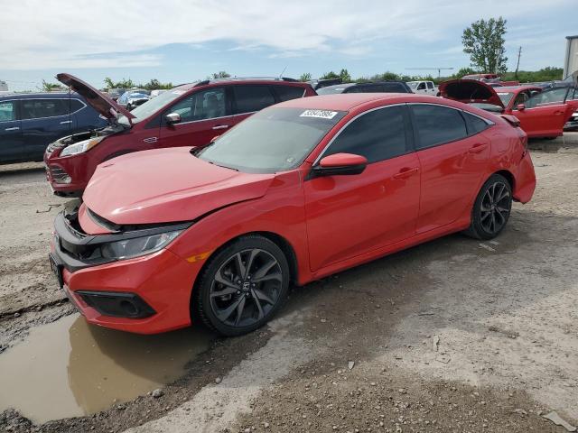 Vin: 2hgfc2f81kh559793, lot: 53547395, honda civic sport 2019 img_1