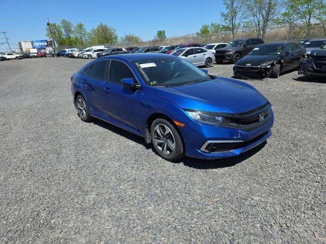 HONDA CIVIC LX 2020 blue  gas 2HGFC2F62LH520937 photo #4