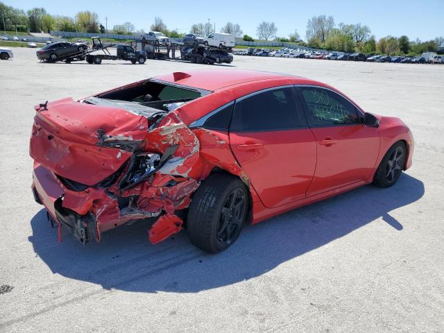 Vin: 2hgfc1e54kh706948, lot: 52761625, honda civic si 20193