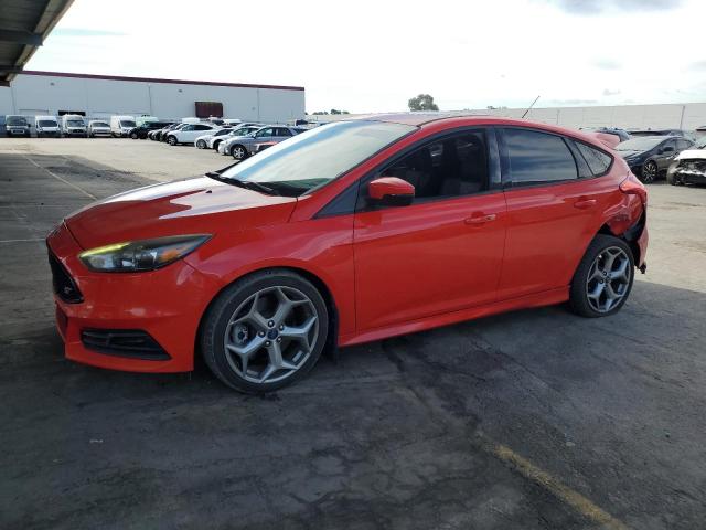 FORD FOCUS ST 2017 red  gas 1FADP3L93HL308577 photo #1