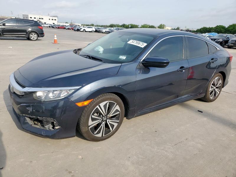 Vin: jhmfc1f74jx001817, lot: 54799675, honda civic exl 2018 img_1