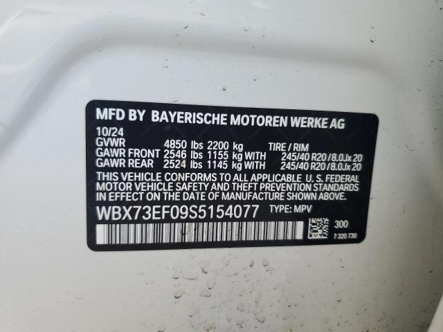 2025 BMW X1 XDRIVE2 WBX73EF09S5154077