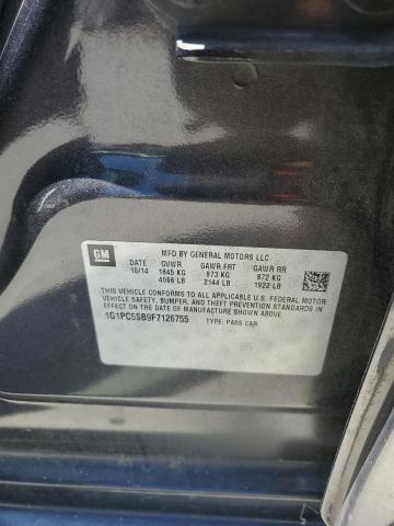 2015 CHEVROLET CRUZE LT 1G1PC5SB9F7126755