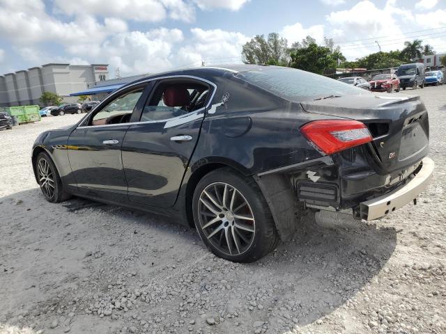 MASERATI GHIBLI 2017 black  Gasoline ZAM57XSA7H1221497 photo #3