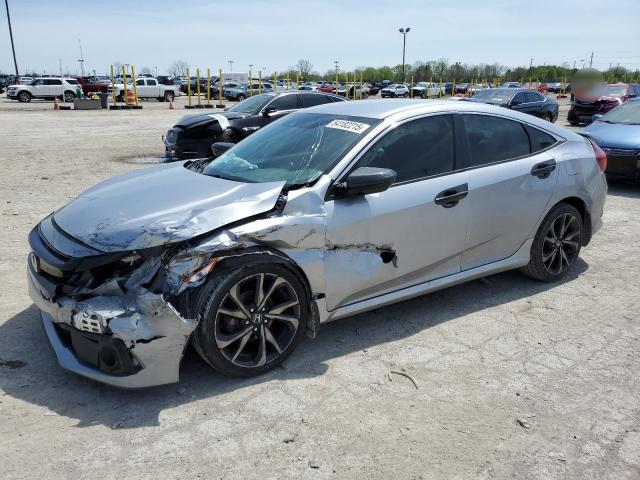 Vin: 2hgfc2f83kh536998, lot: 54182215, honda civic sport 2019 img_1