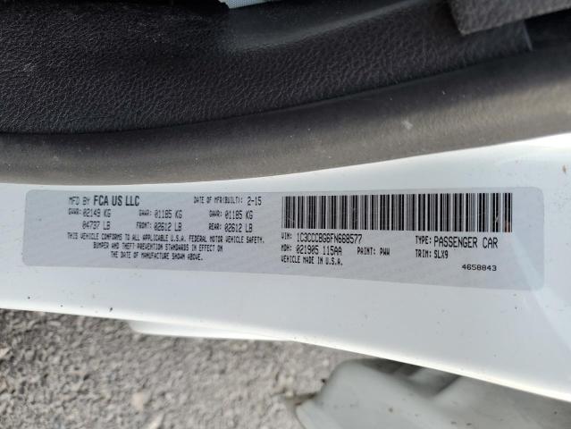 2015 CHRYSLER 200 S 1C3CCCBG6FN668577