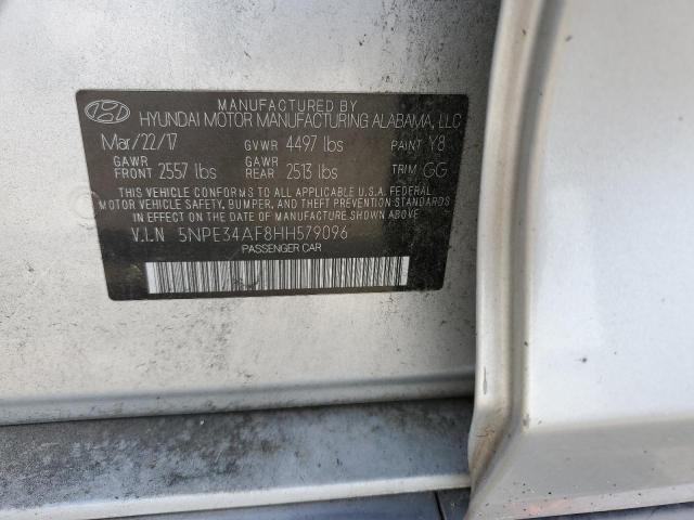 2017 HYUNDAI SONATA SPO - 5NPE34AF8HH579096